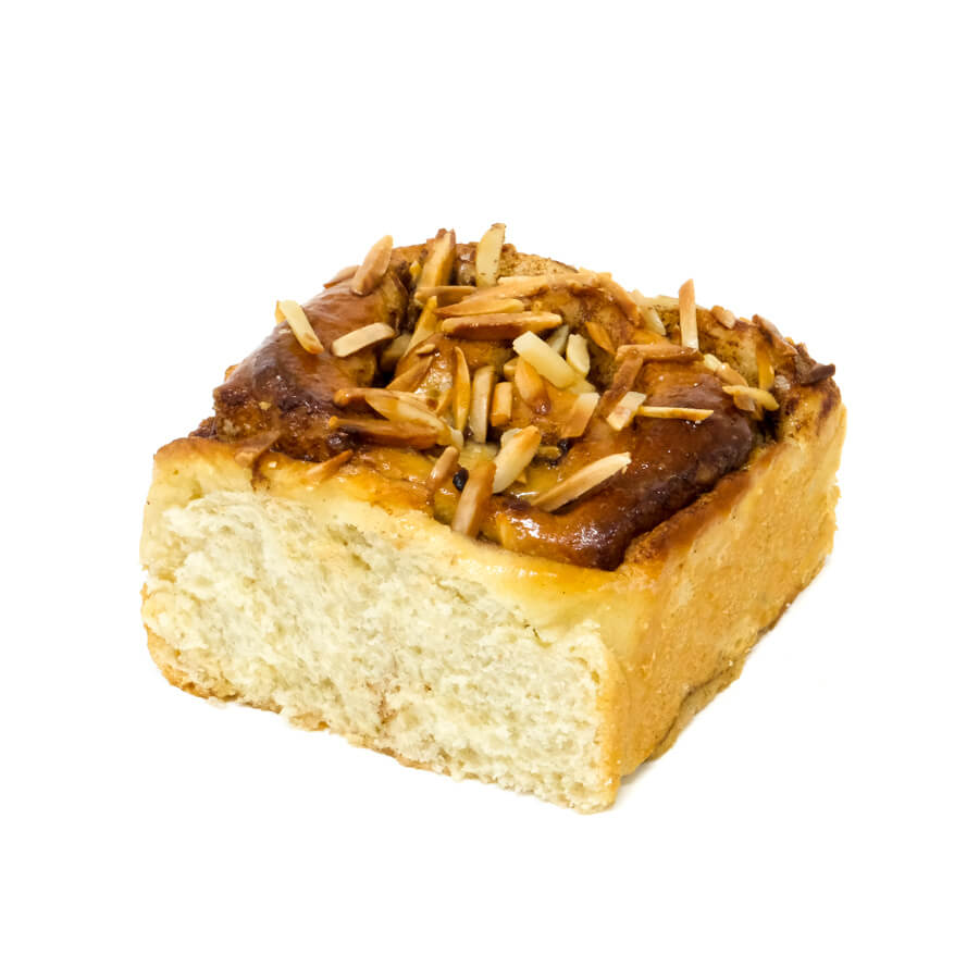 Zimt-Apfel-Mandel-Schnecke (vegan)