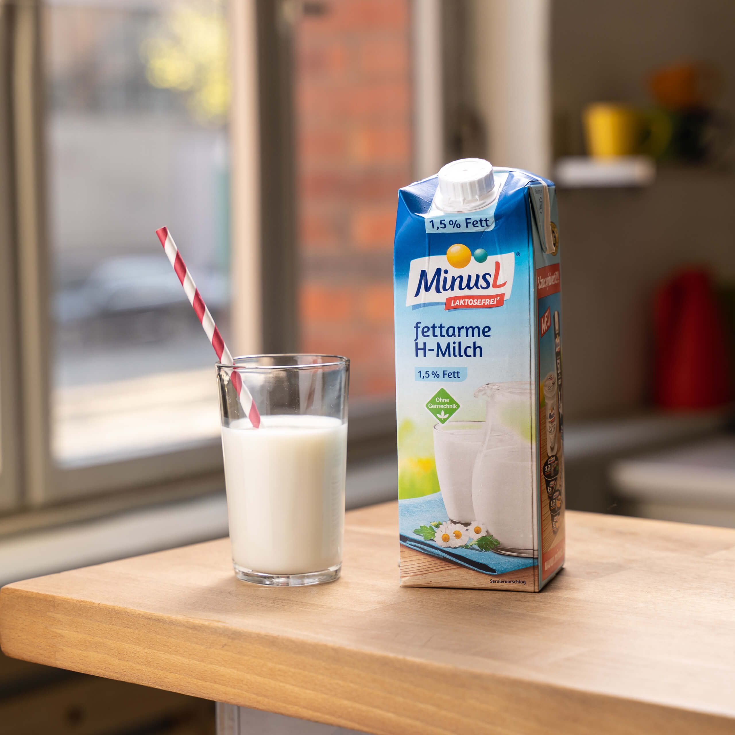 Fettarme H-Milch MinusL 1,5%