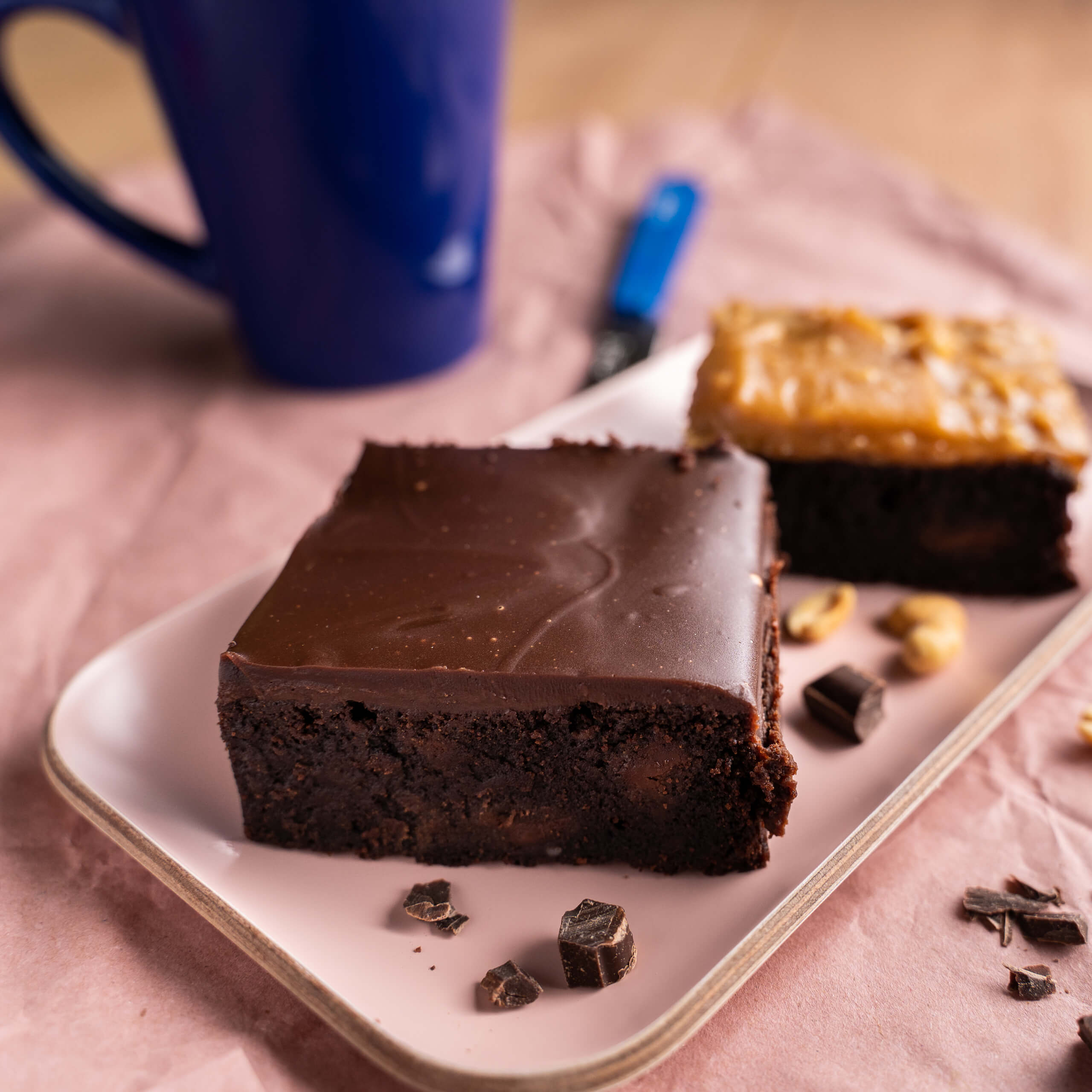 Schoko-Brownies (vegan)